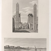 1. Entrèe de Loùqssor [Luxor]. 2. Vue de Loùqssor [Luxor].
