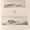 1. Vue d'Edfoù [Idfû] du Sud au Nord. 3. Vue d'Edfoù [Idfû]du Nord au Sud.