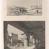 1. Le Typhonium d'Apollinopolis. 2. Intérieur du temple d'Apollinopolis à Edfoù.