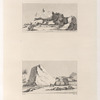 1. Block de granit. 2. Carrières de granit.