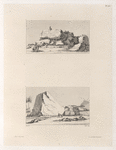 1. Block de granit. 2. Carrières de granit.