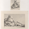 1. Femme d'Egypte dans le Harem. 2. Roche de granit.