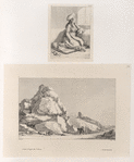 1. Femme d'Egypte dans le Harem. 2. Roche de granit.