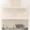 1. Le trait géométrale du couronnement de la Porte. 2. Inscription qui est sur le  listel du couronnemetn de la Porte. 3. Vue d' Apollinopolis parva aujourd'hui Qoùss.
