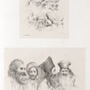 [1. Têtes d'Arabes. 2. Un moine grec; Un Juif de Jérusalem; Un primat d'Alexandrie.. ]