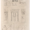Fragments des bas-reliefs