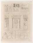 Fragments des bas-reliefs