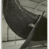 The rudder and stern of the Oseberg ship
