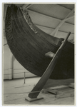 The rudder and stern of the Oseberg ship
