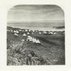 Camps of expedition headquarters at Tule Lake (Idaho?)