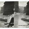 Marble Canyon with the Powell boat in foreground