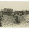 Boonesboro stockade (from movie still "The Frontier Woman")