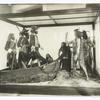 Jamestown, 1607, John Smith trading with the Virginia Indians [diorama].