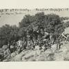 Troop "A" 6th cavalry, Geronimo campaign, 1885, camp on Mexican border