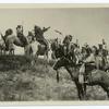 Planning a raid, Ogalola [i.e., Ogallala] Sioux, South Dakota, Pine Ridge Reservation
