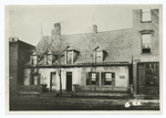 The first house in which Louis [i.e. Lewis] Cass lived in Detroit (on Larmed St.) (now torn down)
