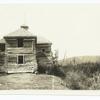 Indian blockhouse at cascades of Columbia River