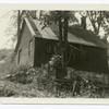 Blacksmith shop of Benjamin Lawrence at Middlebury, Vermont, in which John Deere served his apprenticeship.