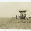 Wide plow tractor