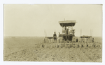 Wide plow tractor