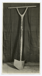 Anciet push plow, Lexington Historical Society, Lexington, Mass., from the "farm of Capt. John Parker, Capt. of the Minute Men, 19 April 1775" - letter Lex. Hist. Soc. 1/23/23.