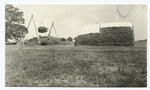 Baleing hay