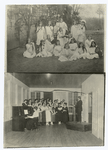 Young girls in costume; women's choir