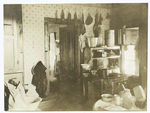 Corner of farm kitchen before remodeling, Canfield, Ohio, July 1923, home of R C Ainer, RFD #1.