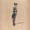 Nationale Guarde der Stad Amsterdam. Corporaal - tamboer  van de  Infanterie. 1795