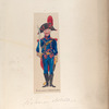 Regiment Artillerie. Kanonnier (Uniform Cordes). 1795