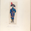 Regiment Artillerie. Kanonnier (Uniform Cordes). 1795
