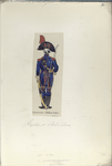 Regiment Artillerie. Kanonnier (Uniform Cordes). 1795