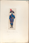 Regiment Artillerie. Kanonnier (Uniform Cordes). 1795