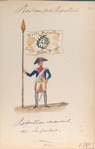 Bataillon vaandel de Infanterie. 1795