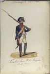Fusilier Eerst Halve Brigade Infanterie. 1795