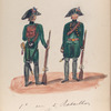 1-o en 2-o Bataillon Jagers. 1795
