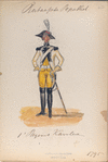 1-o Regiment Kavalerie. 1795