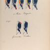 [..] Oranje Nassau 1 Reg., van Wilche, Hessen Darmstadt, Werkerloo [?], van Dorft.; 3 Halve Brigade: Grenadier, Fusilier. 1795