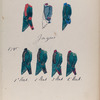 Van Bylandt: Jager, Infanteirie; Van Heydt [?]: Jager.; Jagers: 1 Bat[aljon], 2 Bat., 3 Bat., 4 Bat. 1795