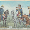 General Major, General der Infanterie, General Lieut. 1795