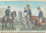 General Major, General der Infanterie, General Lieut. 1795