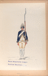 Korps Anspachsche troepen. Fusilier Bataillon