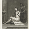 Fille turque à qui l'on tresse les cheveux au bain