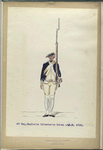 2-o Reg. Waalsche Infanterie Perez  G. W. 1793- 1795