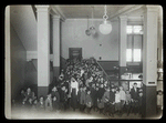 Seward Park, April, 1910, children entering Children's room