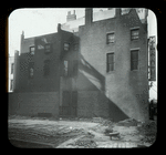 George Bruce exterior views, rear of old building