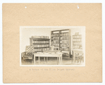 A corner of the Ellis Island library