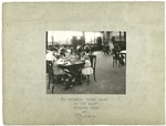 An informal story hour in the roof reading room at Columbus