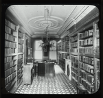 Cathedral Branch, 564 Lexington Ave., interior view of shelves in long narrow room