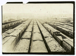 A Railway Yard filled with Coal Trains.
